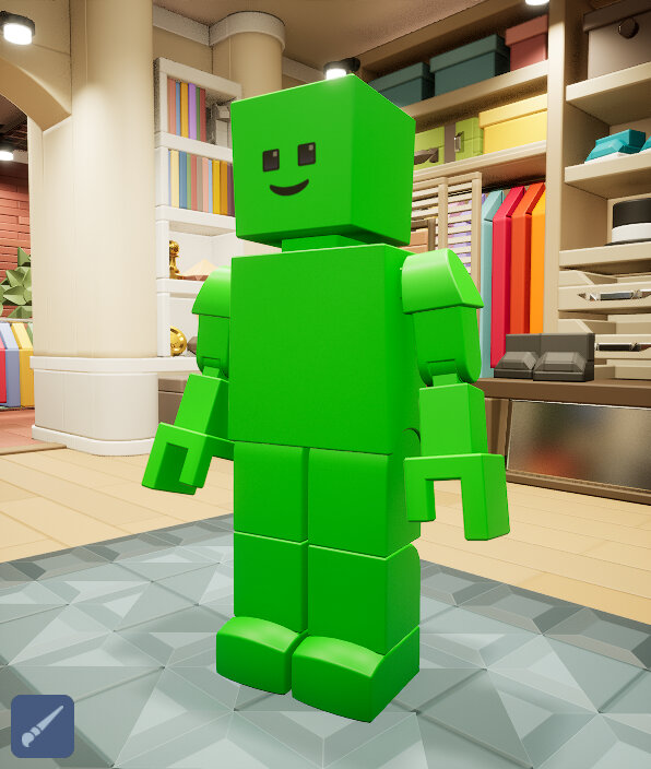 Avatar painted green for an amazing reason