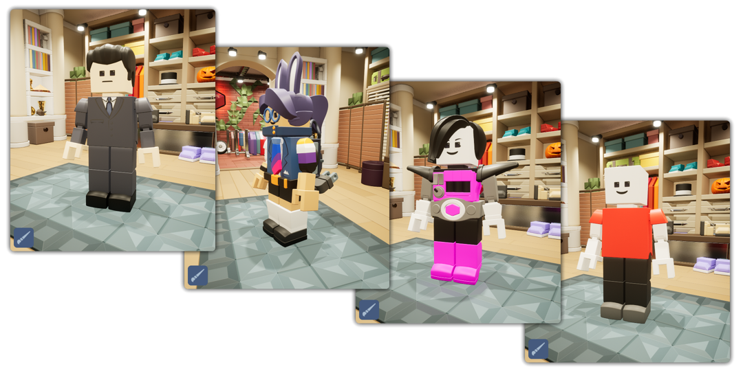 Assortment of avatars