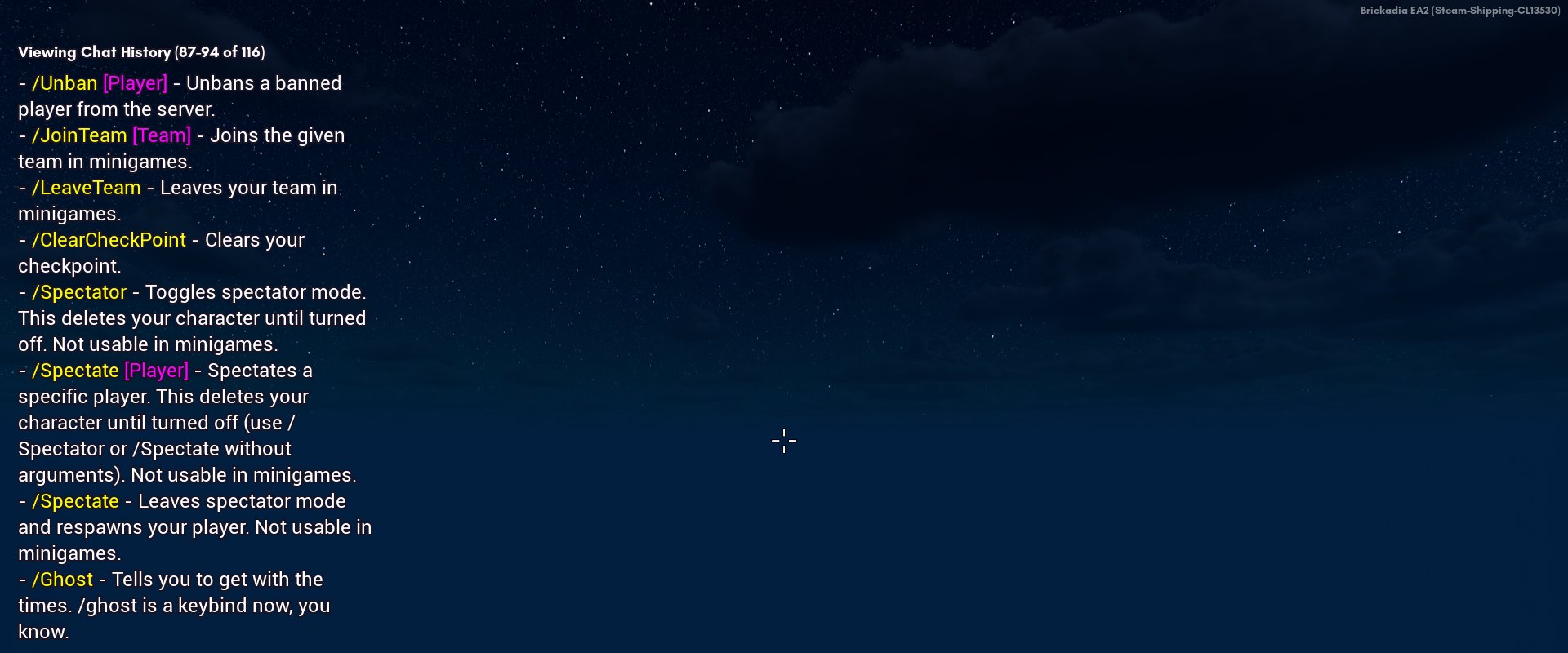 Screenshot of chat with Display Width set to 25%