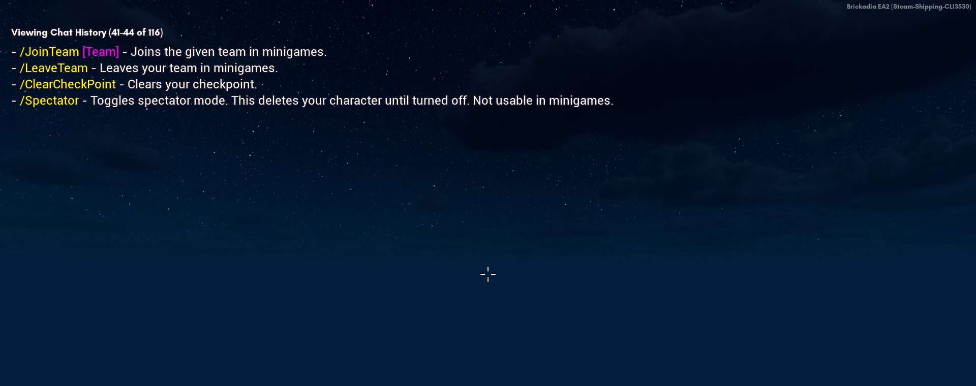 Screenshot of chat with Max Displayed Messages set to 4