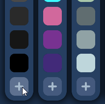 Button to add a new color