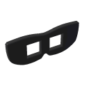 Glasses: Domino Mask