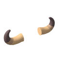 Head accessory: Bull Horns