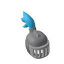 Hat: Barred Helmet