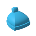 Hat: Pom Pom Beanie