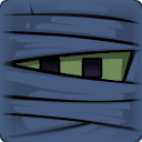 Face Decal: Mummy