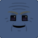 Face Decal: Old Man Happy