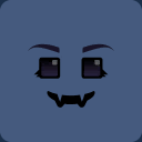 Face Decal: Toothy Mouth Eyelashes
