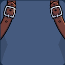 Torso Decal: Backpack Straps