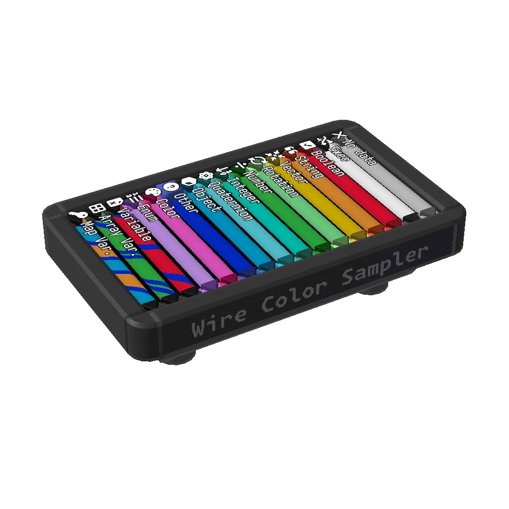 Wire color sampler